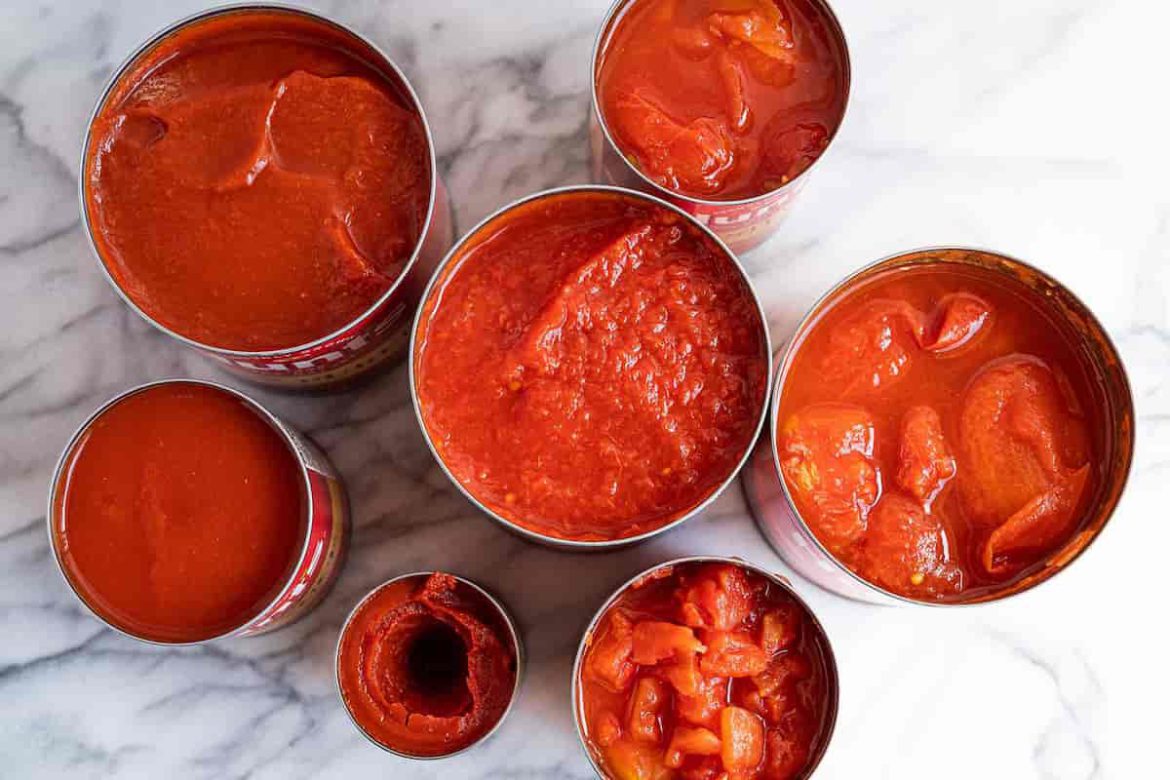 Canned tomato paste best selling